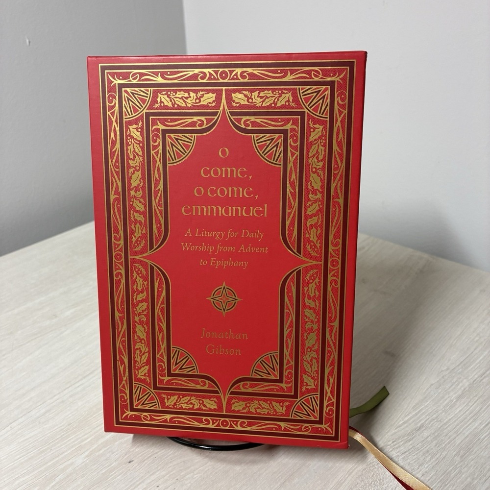 O Come O Come Emmanuel Jonathan Gibson HB Advent Devotional Christian w Slipcase